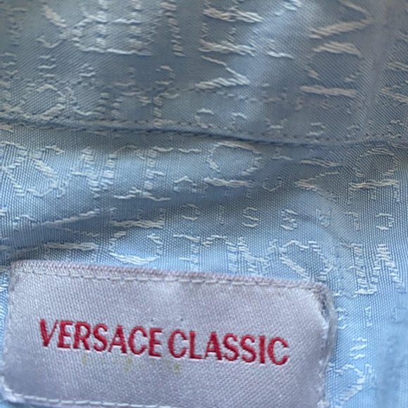 Versace Men's Classic Vintage Dress Shirt - Picture 4 of 4